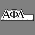 6" RULER W/ Alpha Phi Delta